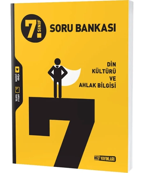 HIZ YAYINLARI  7 SINIF  DİN KÜLTÜRÜ VE AHLAK BİLGİSİ SORU BANKASI