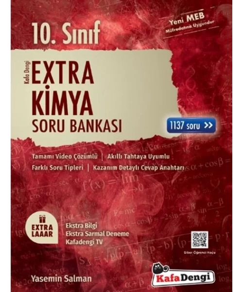 Kafa Dengi Yayınları 10. Sınıf Kimya Extra Soru Bankası