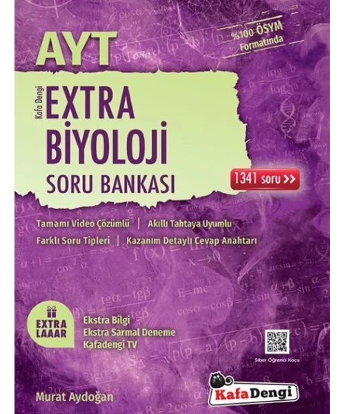 KAFA DENGİ YAYINLARI AYT EXTRA BİYOLOJİ SORU BANKASI