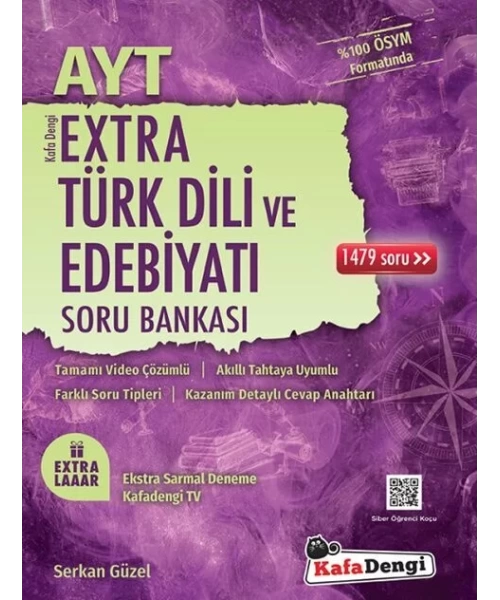 KAFA DENGİ YAYINLARI  AYT EXTRA EDEBİYAT SORU BANKASI