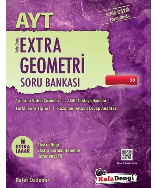 KAFA DENGİ YAYINLARI AYT EXTRA GEOMETRİ SORU BANKASI