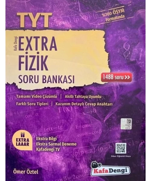 KAFA DENGİ YAYINLARI TYT EXTRA FİZİK SORU BANKASI