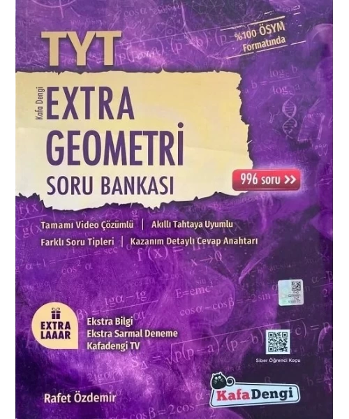 KAFA DENGİ YAYINLARI TYT EXTRA GEOMETRİ SORU BANKASI