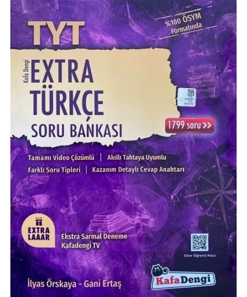 KAFA DENGİ YAYINLARI  TYT EXTRA TÜRKÇE SORU BANKASI