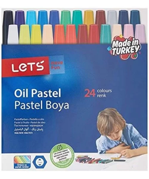 LETS 24 LÜ OİLPASTEL BOYA