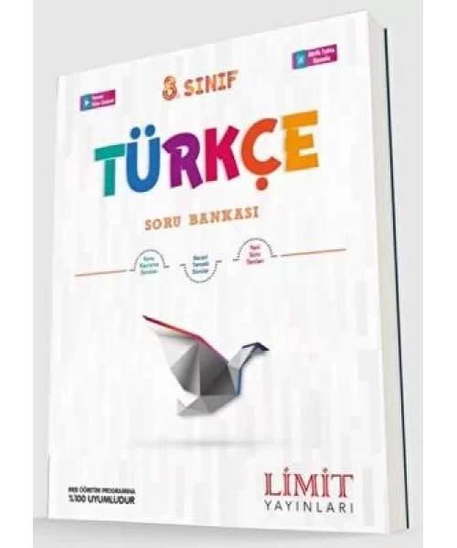 Limit Yayınları 8. Sınıf Türkçe Soru Bankası