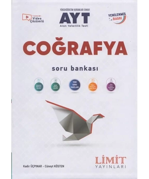 LİMİT YAYINLARI AYT COĞRAFYA SORU BANKASI