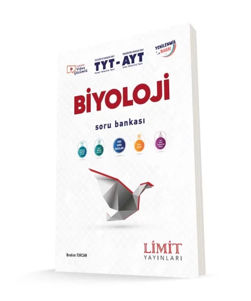 LİMİT YAYINLARI TYT AYT BİYOLOJİ SORU BANKASI