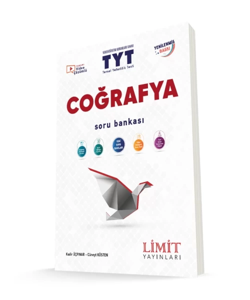 LİMİT YAYINLARI TYT COĞRAFYA SORU BANKASI