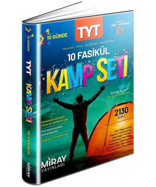 MİRAY YAYINLARI TYT 10 FASİKÜL KAMP SETİ