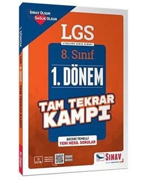 SINAV 8 SINIF LGS 1.DÖNEM TÜM DERSLER TAM TEKRAR KAMPI