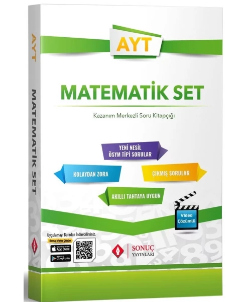 SONUÇ YAYINLARI  AYT MATEMATİK FASİKÜL SET