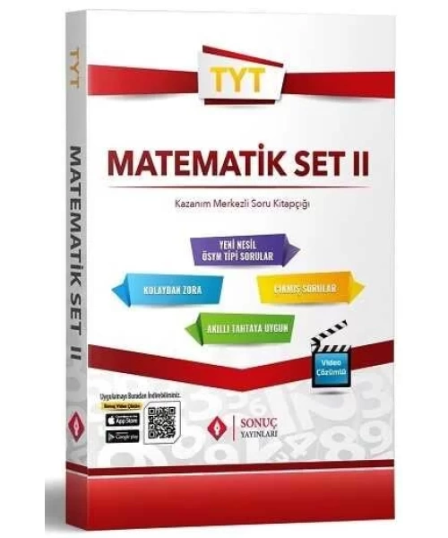 SONUÇ YAYINLARI  TYT MATEMATİK FASİKÜL SET 2