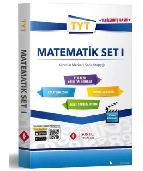 SONUÇ YAYINLARI TYT MATEMATİK SET1 FASİKÜL