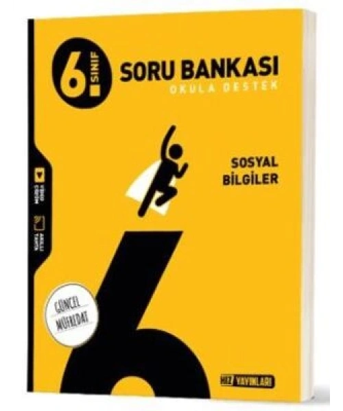 2025 BASKI Hız Yayınları 6. Sınıf Sosyal Bilgiler Soru Bankası