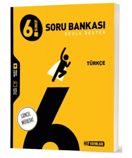2025 BASKI Hız Yayınları 6. Sınıf Türkçe Soru Bankası