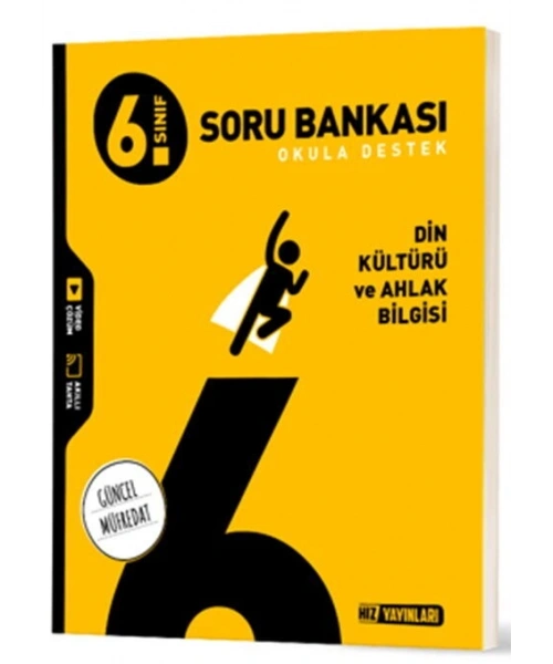 2025 BASKI Hız Yayınları 6. Sınıf Din Kültürü ve Ahlak Bilgisi Soru Bankası