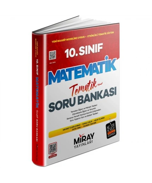 2025 BASKI Miray Yayınları 10. Sınıf Matematik Tematik Soru Bankası