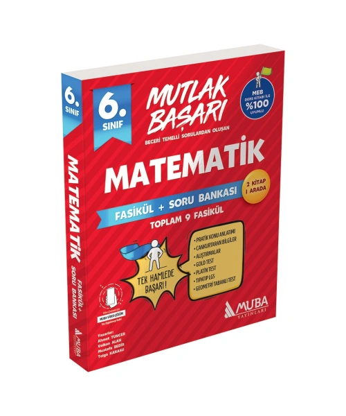 2025 BASKI Muba 6.Sınıf Matematik Fasikül+Soru Bankası