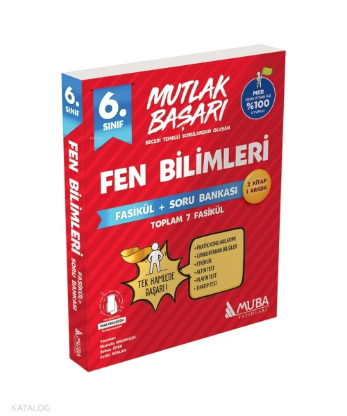 2025 BASKI Muba 6.Sınıf Fen Bilimleri Fasikül + Soru Bankası