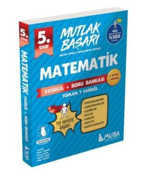 2025 BASKI Muba Yayınları 5. Sınıf Matematik Fasiküller+Soru Bankası