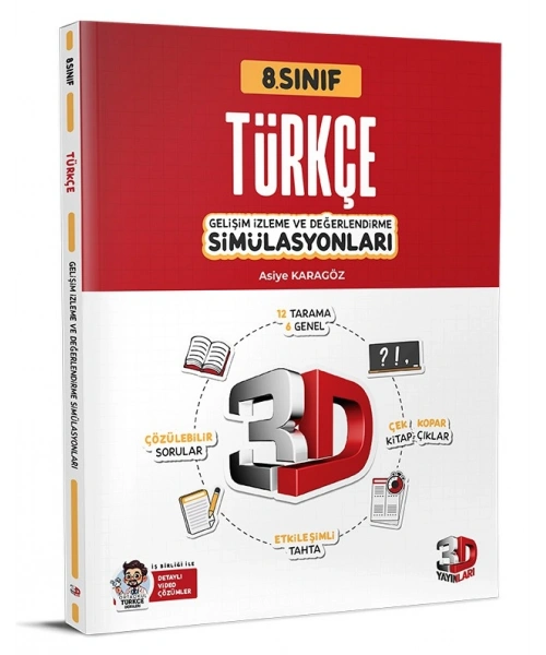 3D YAYINLARI 8.SINIF SIMULASYON TURKCE DENEME
