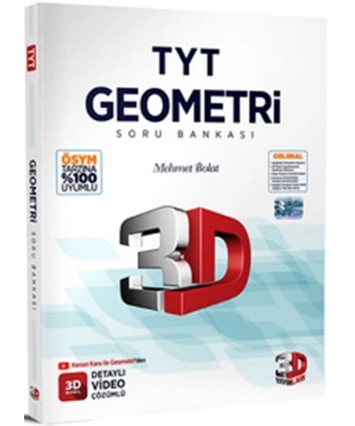 3D YAYINLARI TYT GEOMETRİ SORU BANKASI