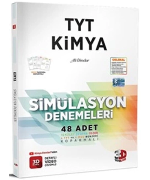 3D YAYINLARI TYT KIMYA SIMULASYON DENEMELERI