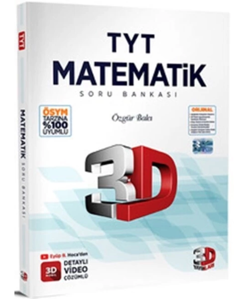 3D YAYINLARI TYT MATEMATİK SORU BANKASI