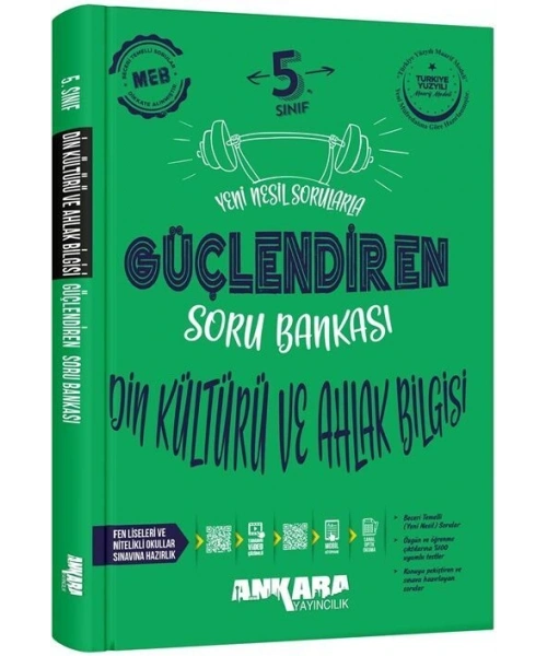 Ankara Yayıncılık 5. Sınıf Güçlendiren Din Kültürü ve Ahlak Bilgisi Soru Bankası