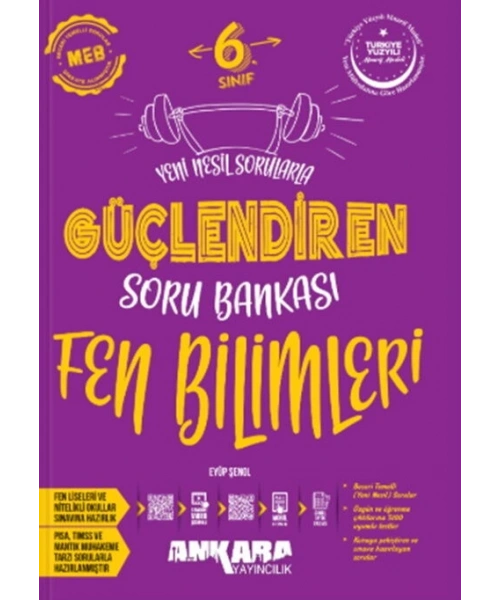 Ankara Yayıncılık 6. Sınıf Fen Bilimleri Güçlendiren Soru Bankası