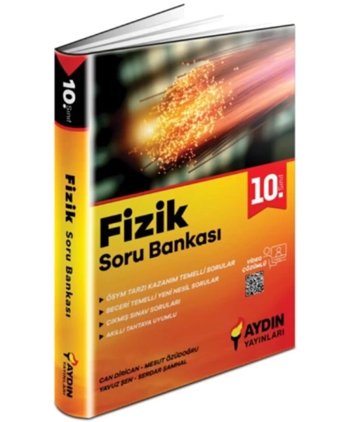 Aydın Yayınları 10. Sınıf Fizik Konu Özetli Soru Bankası Aydın Yayınları 10. Sınıf Fizik  Soru Bankası