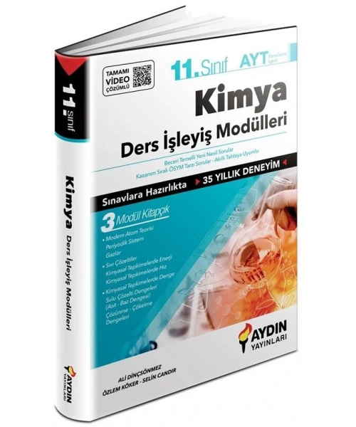 Aydın Yayınları 11. Sınıf Kimya Konu Anlatım Ders İşleyiş Modülleri