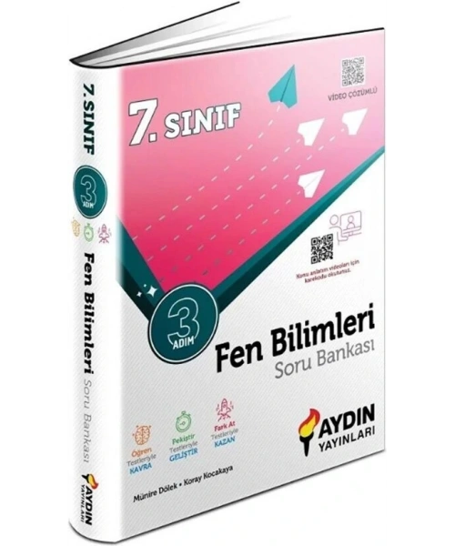 AYDIN YAYINLARI 7 SINIF 3 ADIM FEN SORU BANKASI