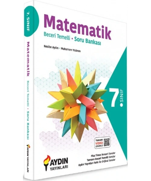 Aydın Yayınları 7. Sınıf Matematik Beceri Temelli Soru Bankası