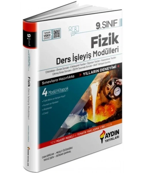 Aydın Yayınları 9. Sınıf Fizik Ders İşleyiş Modülleri