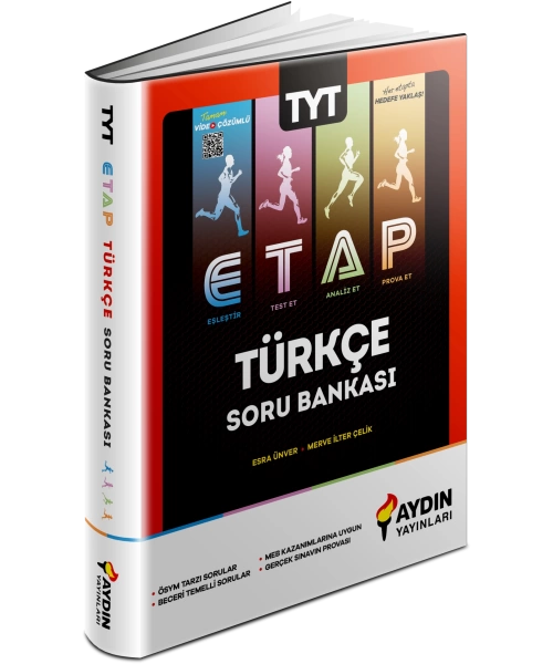 Aydın Yayınları Etap TYT Türkçe Soru Bankası 2024 Baskı