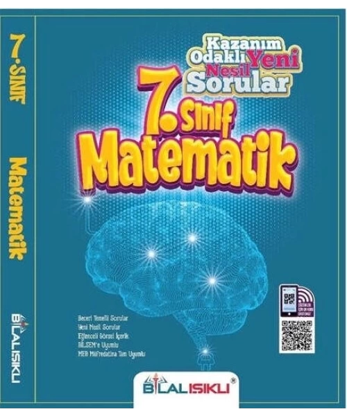 Bilal Işıklı Yayınları 7. Sınıf Matematik Kazanım Odaklı Soru Bankası