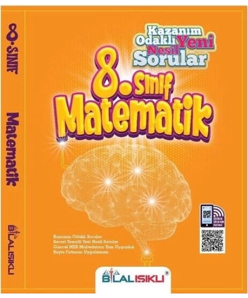 Bilal Işıklı Yayınları 8. Sınıf Matematik Kazanım Odaklı Soru Bankası