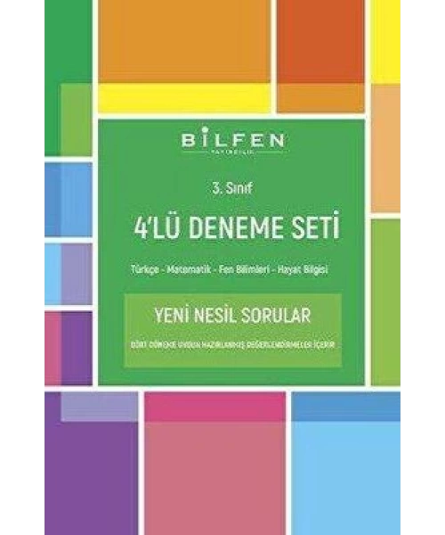 BİLFEN YAYINLARI 3.SINIF 4 LÜ DENEME SINAVI