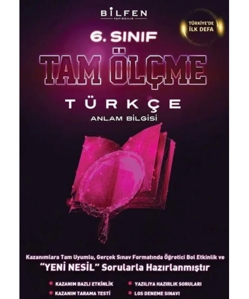 BİLFEN YAYINLARI 6 SINIF  TÜRKÇE TAM ÖLÇME