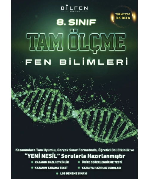 BİLFEN YAYINLARI  8 SINIF  FEN BİLİMLERİ TAM ÖLÇME