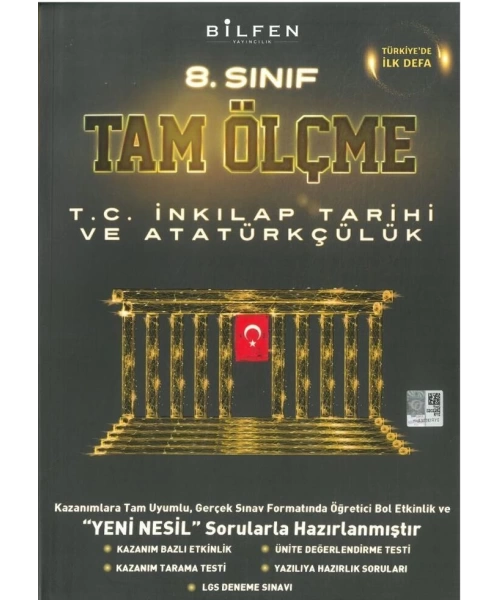 BİLFEN YAYINLARI 8 SINIF TAM ÖLÇME İNKİLAP TARİHİ