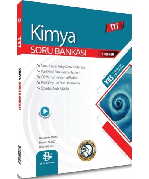 BİLGİ SARMAL YAYINLARI TYT KİMYA SORU BANKASI