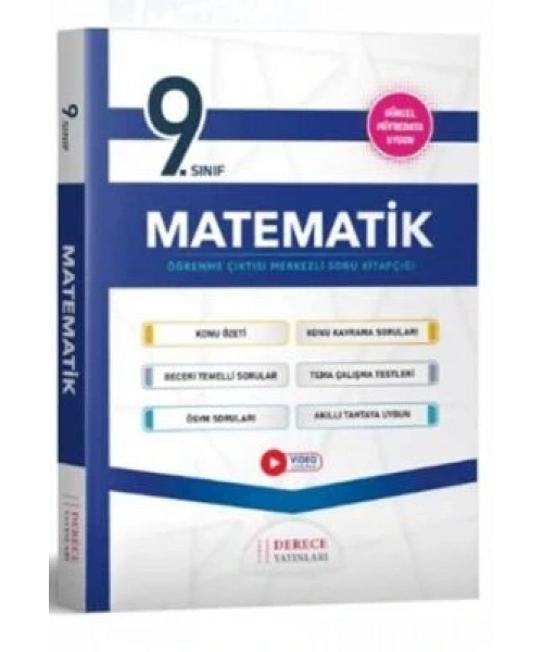 Derece Yayınları - 9. Sınıf Matematik Modüller Set