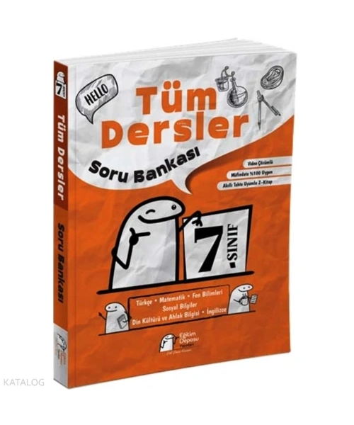 Eğitim Deposu 7. Sınıf Tüm Dersler Soru Bankası