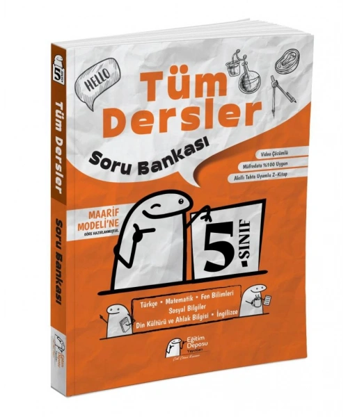 Eğitim Deposu Yayınları 5. Sınıf Tüm Dersler Soru Bankası