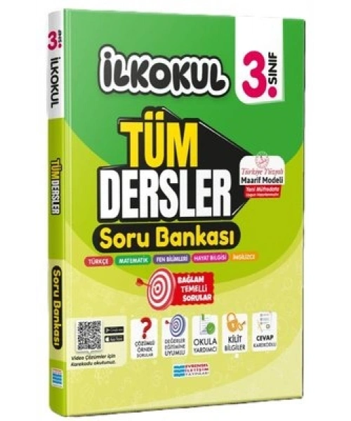 Evrensel İletişim Yayınları 3. Sınıf Ilkokul Tüm Dersler Soru Bankası