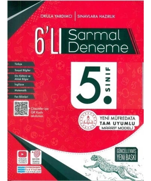 Evrensel İletişim Yayınları 5.Sınıf Deneme Sınavı