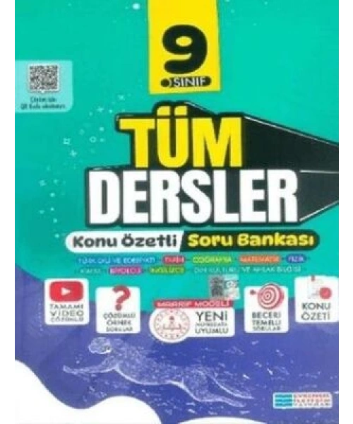 Evrensel İletişim Yayınları 9. Sınıf Tüm Dersler Soru Bankası